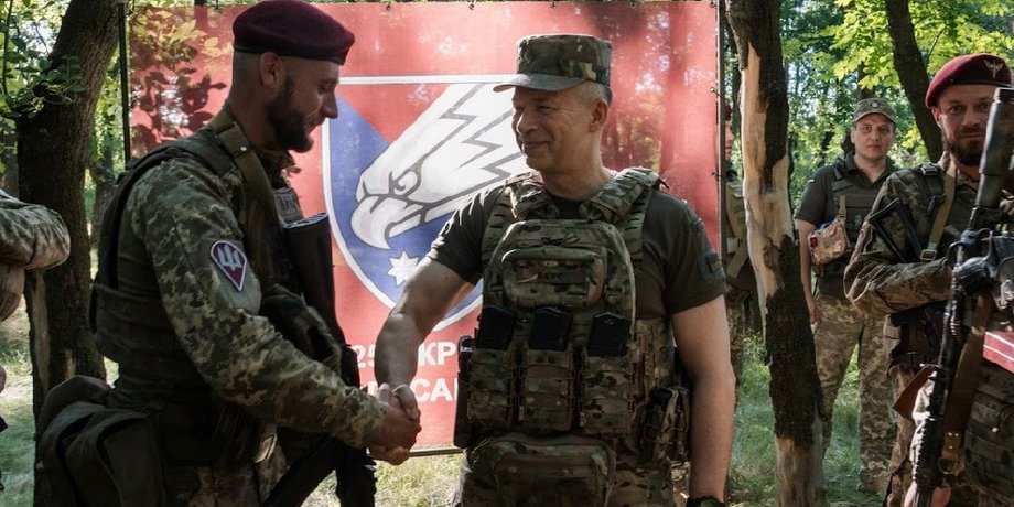 сирський на донбасі