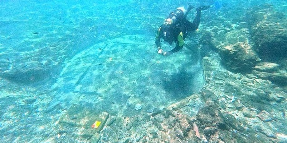 вилла цицерона под водой