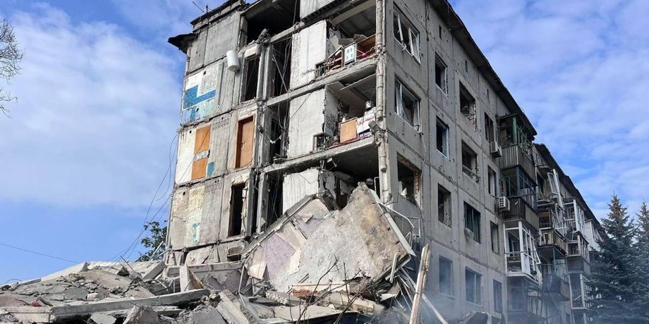 Авдіївка, зруйнований будинок, бої за Авдіївку