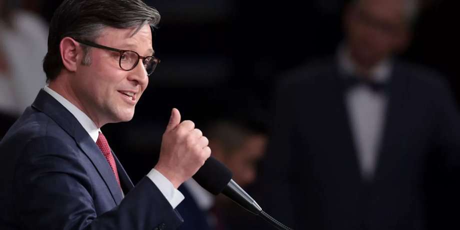 майк джонсон, американское оружие, удар по россии, сша, война