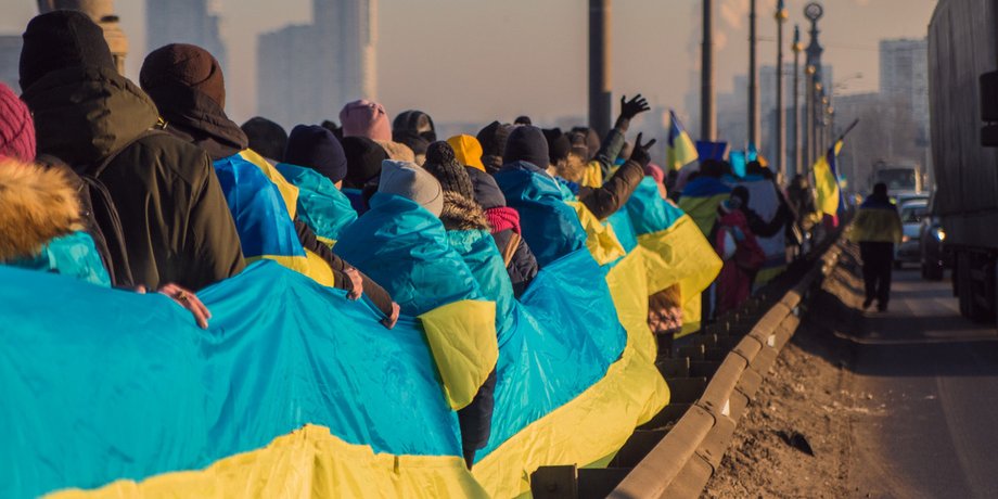 цепь, день соборности, живая цепь, украина