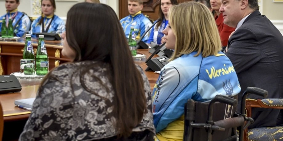 Встреча президента Украины с людьми с ограниченными возможностями / Фото: пресс-служба президента