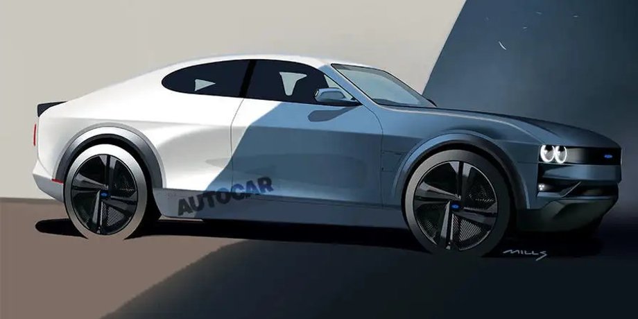 Ford Capri 2024, Ford Capri, новый Ford Capri, электромобиль Ford Capri