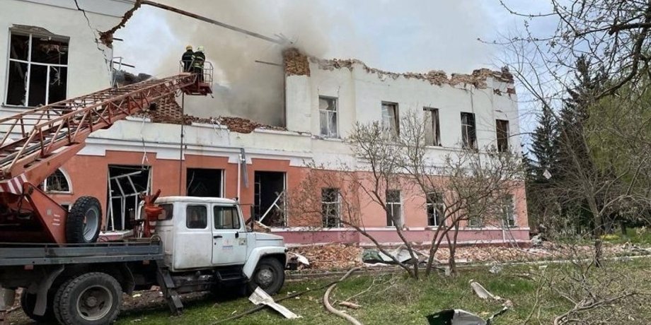 школа, обстрелы