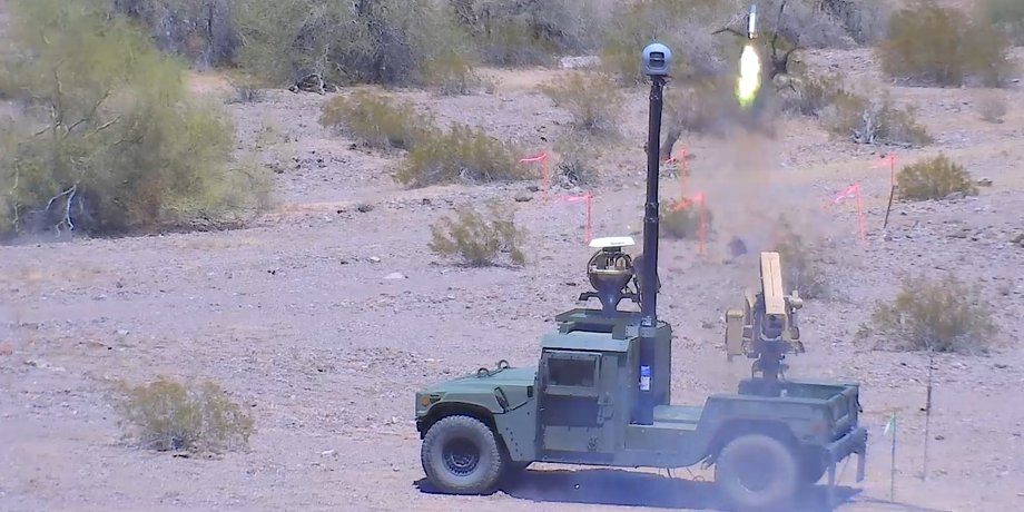 Система протидії БПЛА Electronic Advanced Ground Launcher System