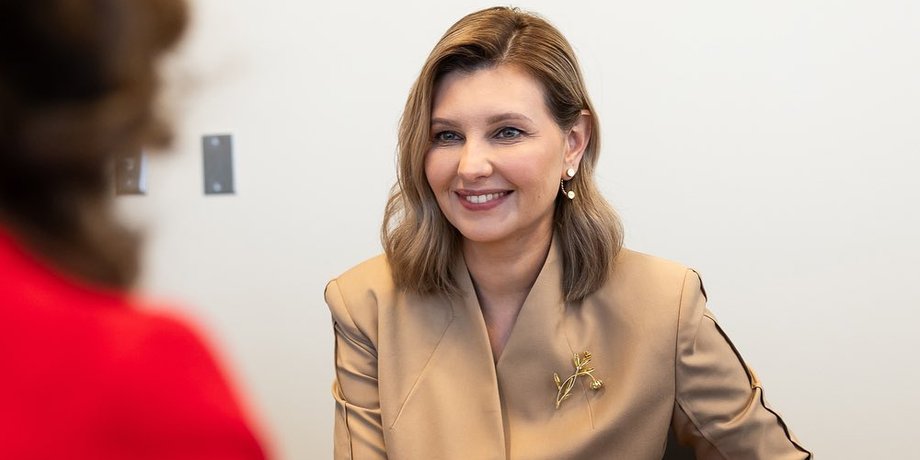 Елена Зеленская в Канаде, Елена Зеленская и Владимир Зеленский, Елена Зеленская стиль, Елена Зеленская образы
