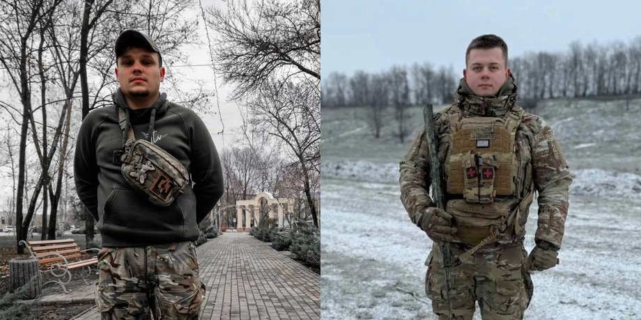 У Вінниці попрощалися з бійцями бригади "Лють", полеглими друзями Артемом Іванішиним та Вадимом Кондратюком