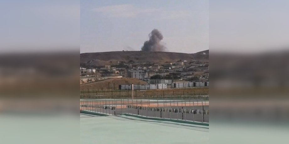 Відео з Криму показали стовп диму у можливій точці удару засобів ураження, свідчать кадри з соцмереж