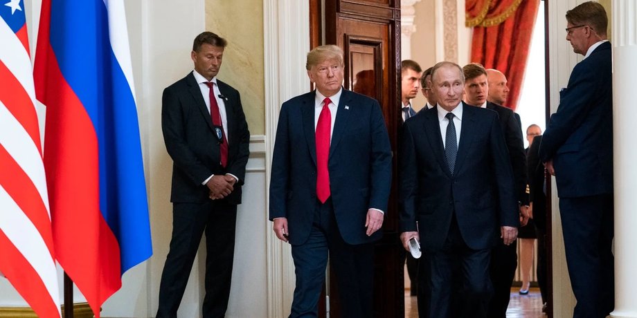 владимир путін, дональд трамп