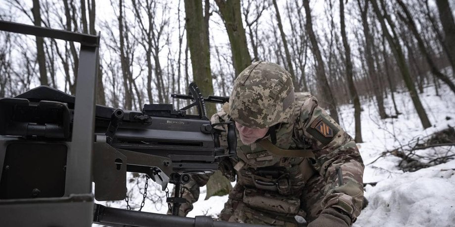 Гранатомет RDS40-AGL, военный ВСУ, 3-я ОШБр, гранатомет, оружие