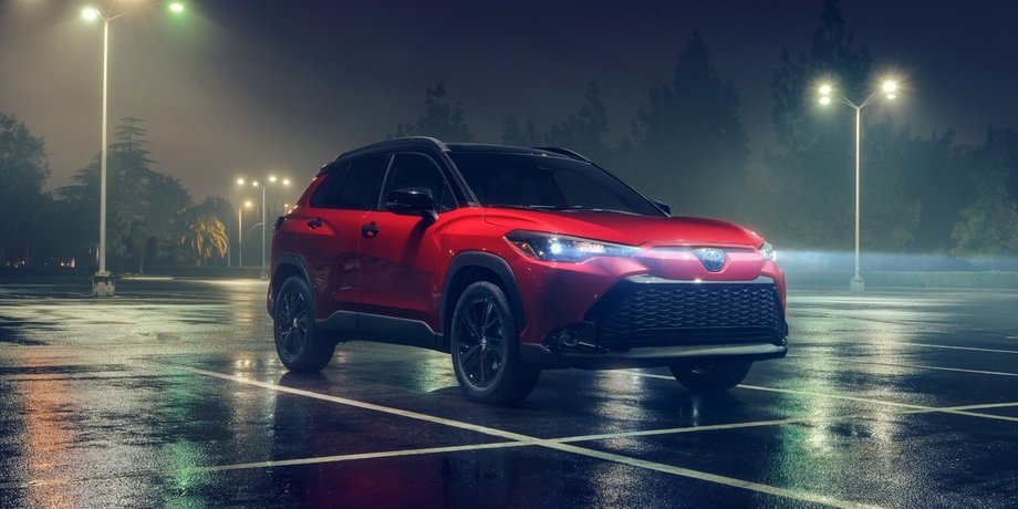 Toyota, Toyota Corolla Cross, Toyota Corolla Cross Nightshade, Кроссовер, Авто, Автомобили, Фото, Гибриды