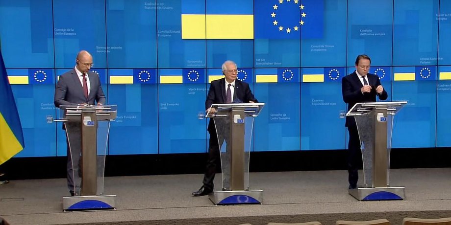 Брюссель, саммит, Украина, ЕС, евросоюз, интеграция, шмыгаль, боррель, ассоциация