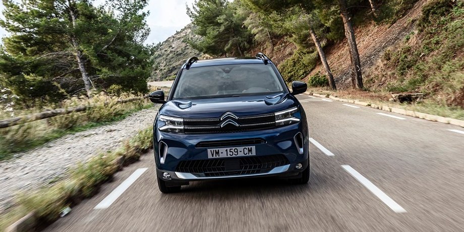 Citroen C5 Aircross 2022, Citroen C5 Aircross, новый Citroen C5 Aircross, кроссовер Citroen, гибрид Citroen