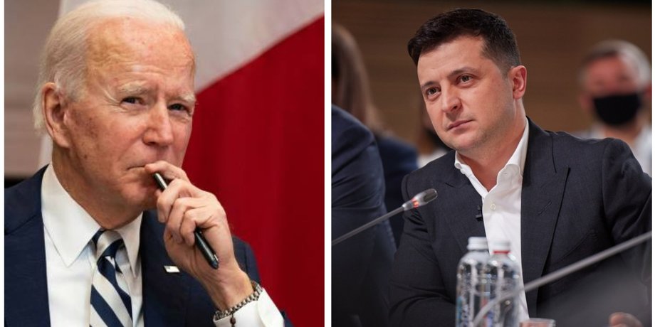 зеленский, Байден, президент, сша, Україна, розмова, фото