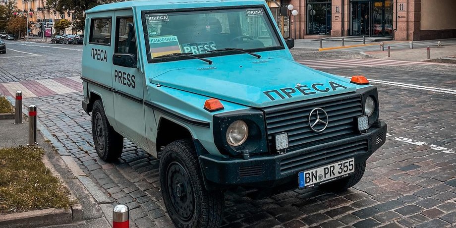 Mercedes-Benz G-Class, бронированный Гелендваген, Mercedes G-Class, Mercedes G-Class 1982, война в Украине