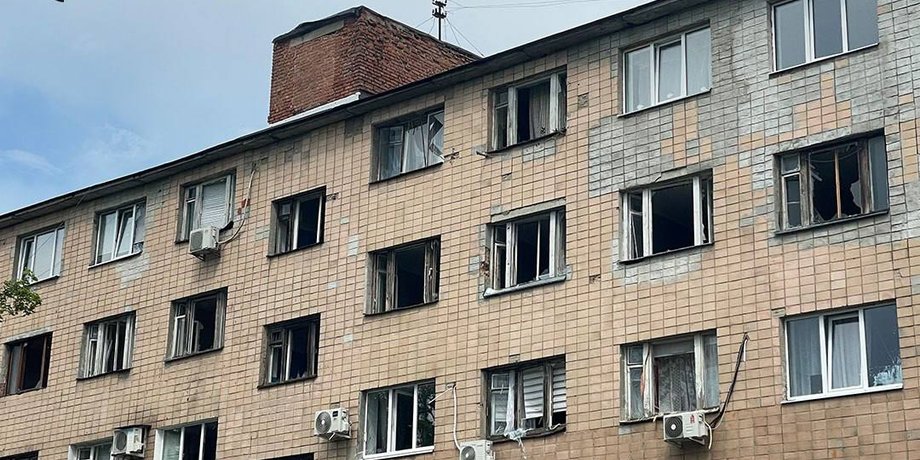вибух Полтава, ракетний удар Полтава, вибиті вікна