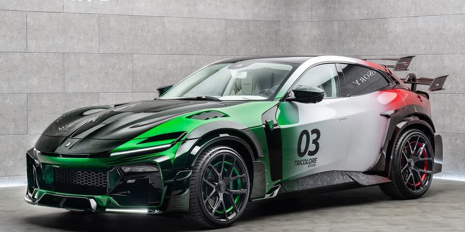 Ferrari Purosangue Mansory, Ferrari Purosangue, кросовер Ferrari, тюнінг Ferrari, Mansory Pugnator