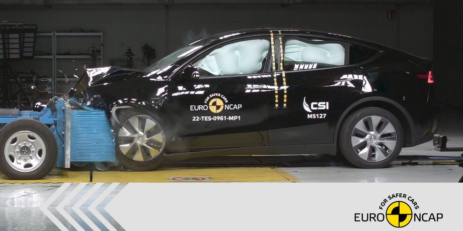 краш-тест Tesla Model Y, краш-тесты авто, краш-тесты EuroNCAP, краш-тест Kia Niro, Tesla Model Y