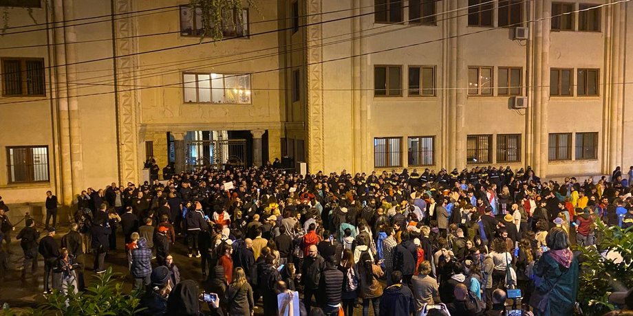 грузини протестують проти прямого авіасполучення з Росією