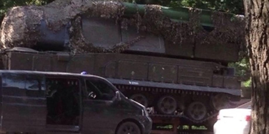 Российский "Бук" в Макеевке / Фото: twitter.com/bellingcat