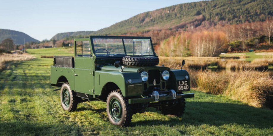 Land Rover 1953, Land Rover Series I, Land Rover Defender, авто королевы Елизаветы ІІ, авто Елизаветы ІІ