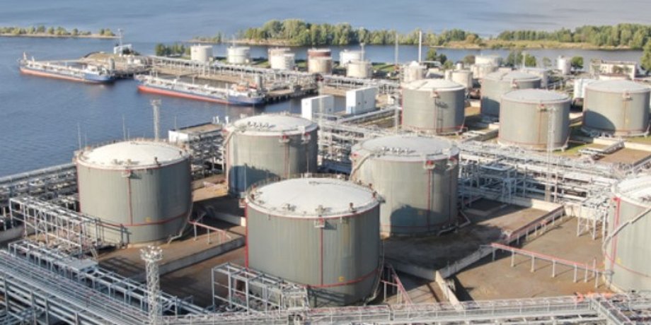 Нафтовий термінал у Санкт-Петербургу, Росія, нафтовий термінал, РФ
