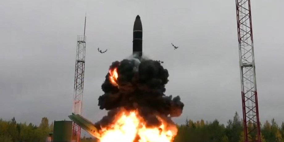 Ракета, ядерное оружие, Россия, РФ, учения, репетиция, атака БПЛА на Кремль