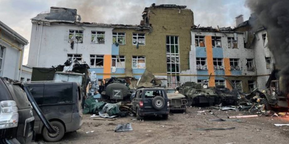 Удар из HIMARS по командному пункту, РСЗО HIMARS, командные пункты российских войск на Донбассе, ракетный удар ВСУ