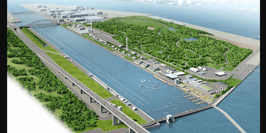 водный стадион, токио, Sea Forest Waterway