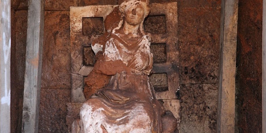 статуя, музей, археологи, археология, Турция, Кибела