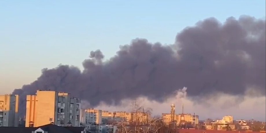 фото, ракетный удар, львов