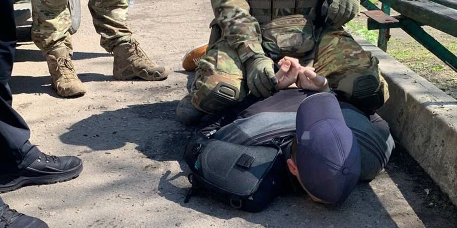 сбу, задержание, информатор, славянск, позиции всу, сбу задержала информатора врага в славянске, задержан информатор оккупантов