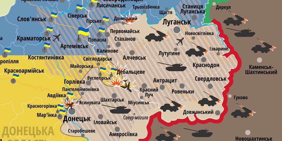 Инфографика пресс-центра СНБО