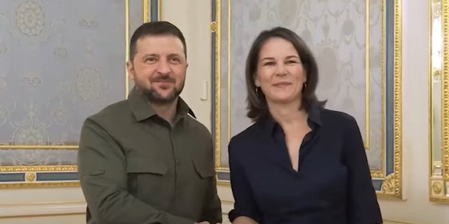 Володимир Зеленський, Анналена Бербок, президент України, глава МЗС Німеччини