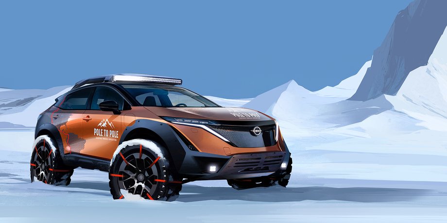 Nissan Ariya, новий Nissan Ariya, кросовер Nissan Ariya, електромобіль Nissan Ariya, тюнінг Nissan, електрокар Nissan