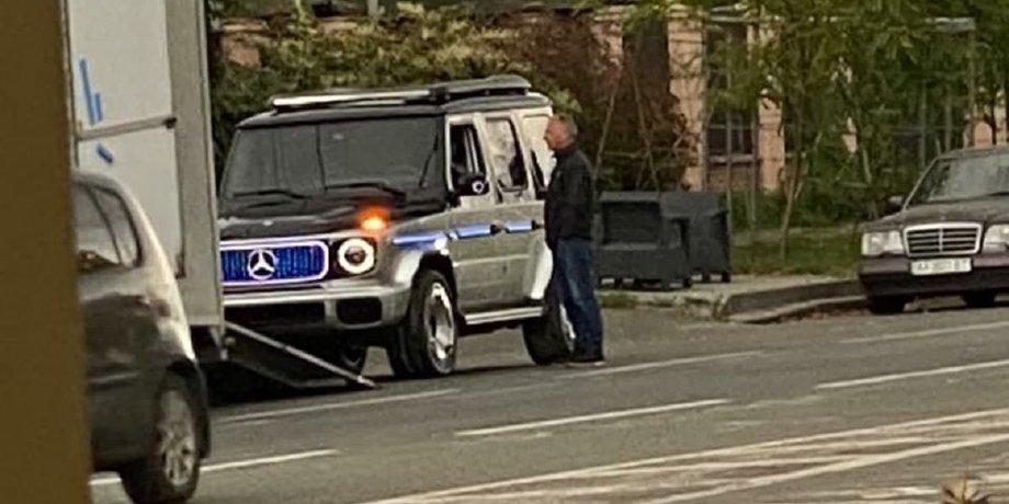 Mercedes-Benz EQG, Mercedes EQG, электромобиль Mercedes EQG, электрический Гелендваген