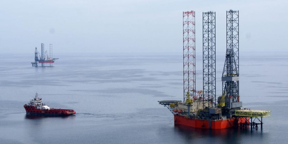газ, море, черное море, добыча газа, крым