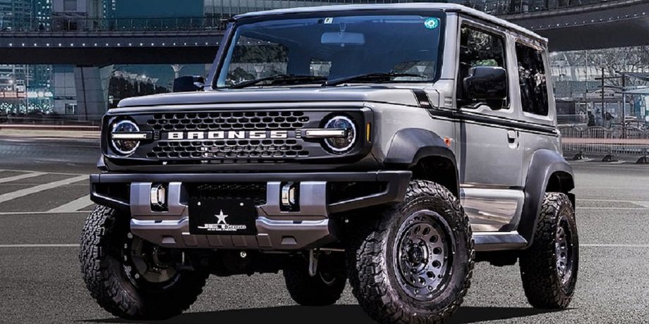 Suzuki, Suzuki Jimny, Авто, Автомобили, Тюнинг, Внедорожник, Внедорожники, Фото, Ford Bronco