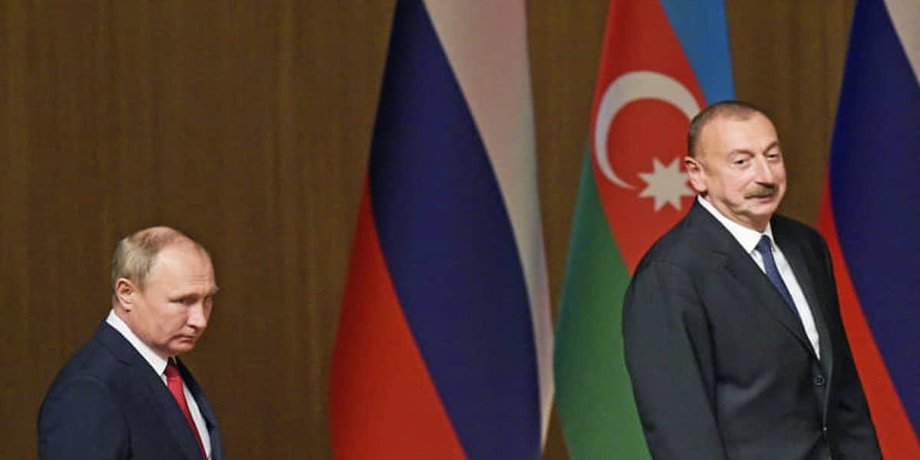 ильхам алиев, владимир путин