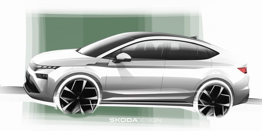 Skoda Enyaq Coupe, Skoda Enyaq, новый Skoda Enyaq, кроссовер Skoda, электромобиль Skoda