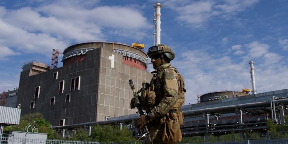 Россияне на оккупированной Запорожской АЭС