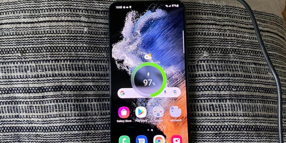 смартфон Samsung зарядка зарядка