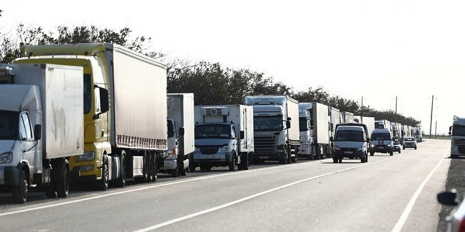 крым фуры, въезд в крым, оккупированные территории, крымский мост, керченский мост