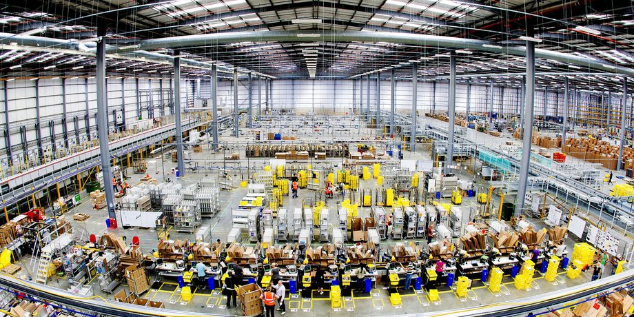 amazon, склад, работа, условия работы, работники amazon