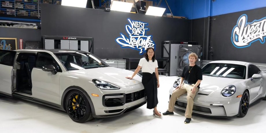 Марк Цукерберг Порше, Марк Цукерберг, Прісцилла Чан, Porsche Cayenne, лімузин Porsche
