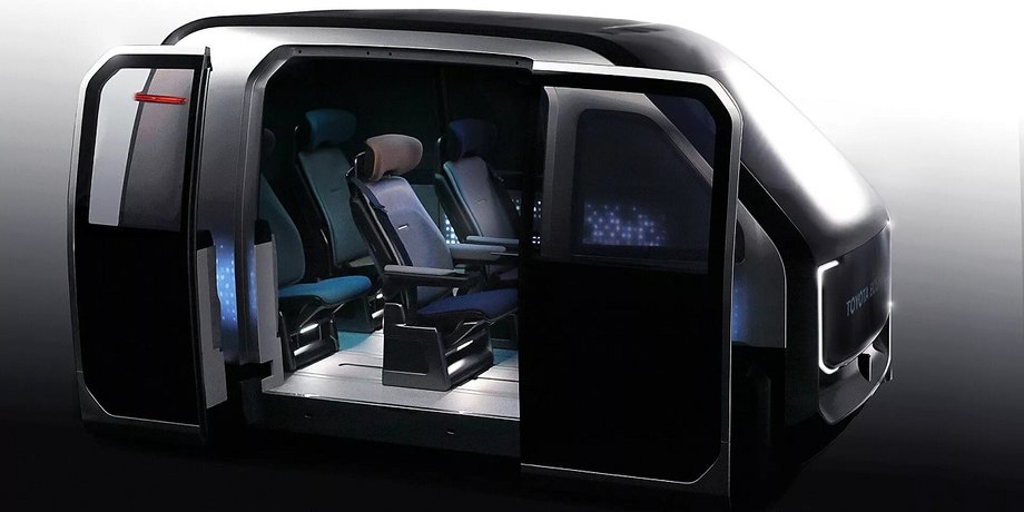 Toyota MX221, Toyota Moox, беспилотные авто, беспилотные авто Toyota, новая Toyota, электромобили Toyota