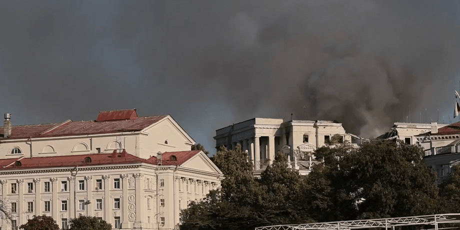Штаб, Черноморский флот, война РФ против Украины, Крымский полуостров, Крым, Севастополь, взрыв