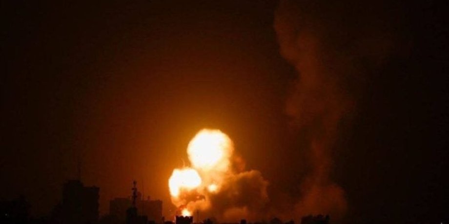 удар по сирии, удар израиля по сирии, удар израиля по заводу