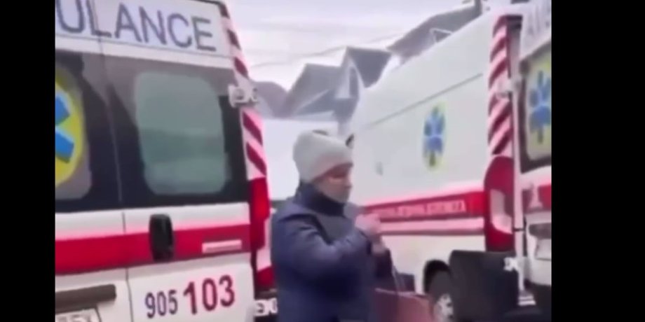 новости закарпатья, подрыв гранаты сельсовет, эвакуация раненых