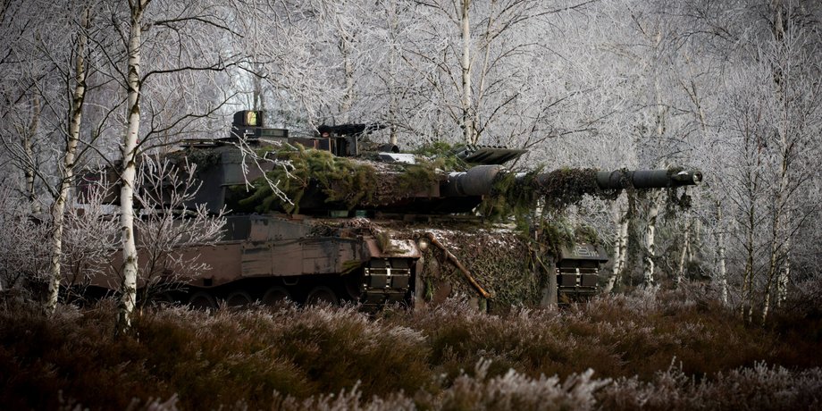 трофейный leopard 2